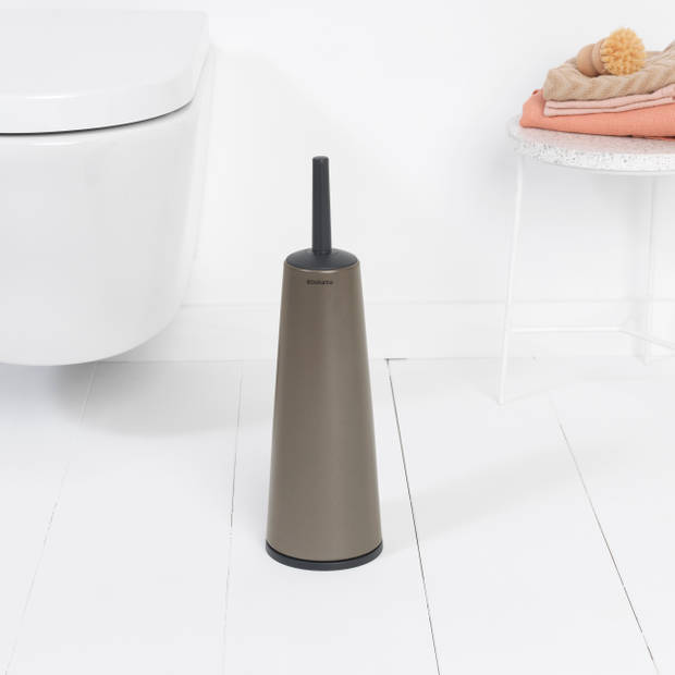Brabantia ReNew Toiletborstel en Houder - Platinum