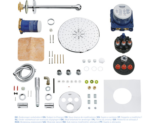 GROHE Inbouw Thermostatische Douche GROHTHERM SMARTCONTROL Chroom 34705000