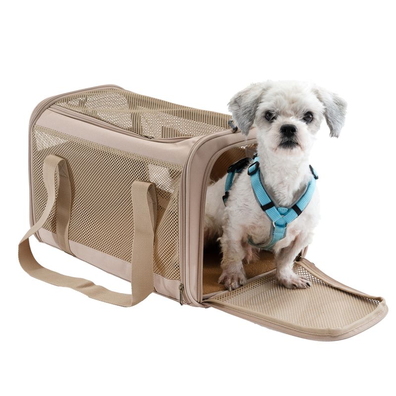 Sac de transport TIAKI Mesh pour chat et petit chien