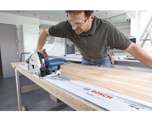 Bosch Professional GKT 55 GCE invalzaag inclusief cirkelzaagblad en L-BOXX 374