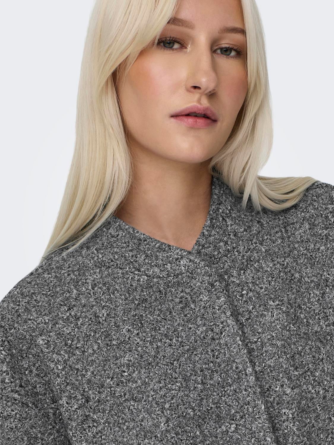 ONLGA Blousonjacke Dark Grey Melange