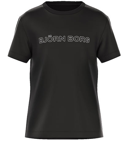 Björn Borg T-Shirt - Schloss Essentials - Black Beauty