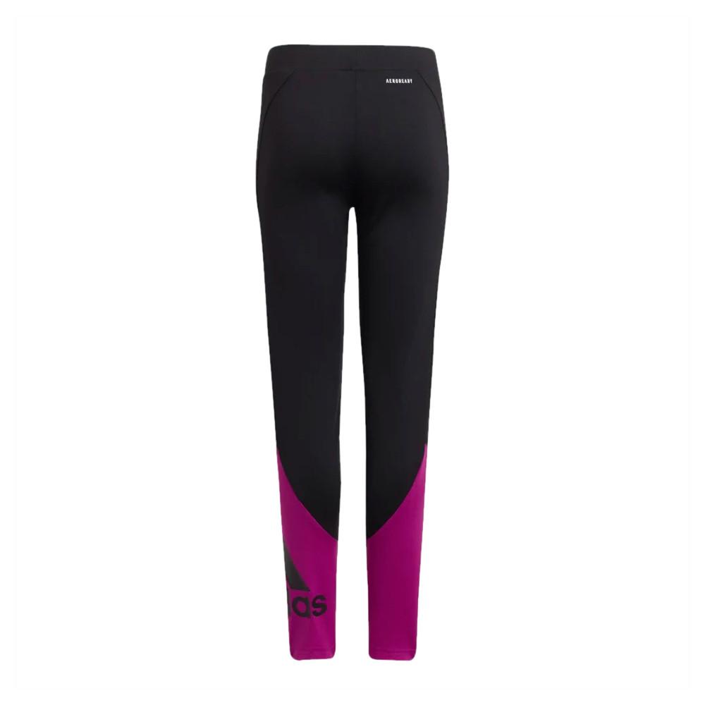 Adidas Legging Noir/Rose Fille Adidas Bl Tig