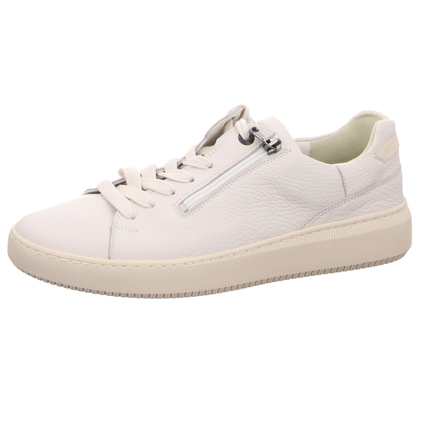 Waldläufer Schnürhalbschuh weiss/weiss kombi