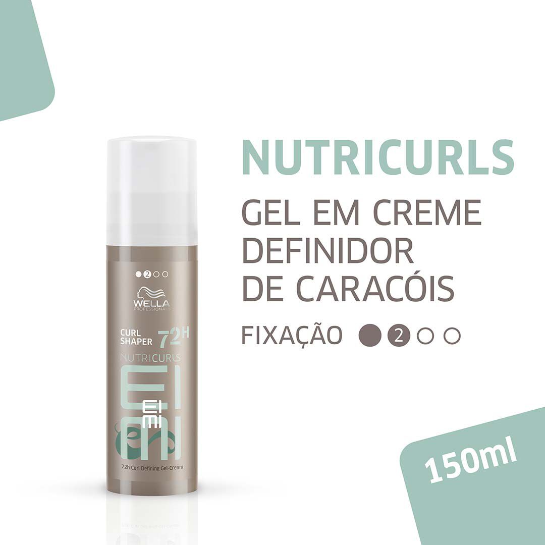WELLA HAIR CARE EIMI Nutricurls Creme em Gel Definidor de Caracóis - 150ml