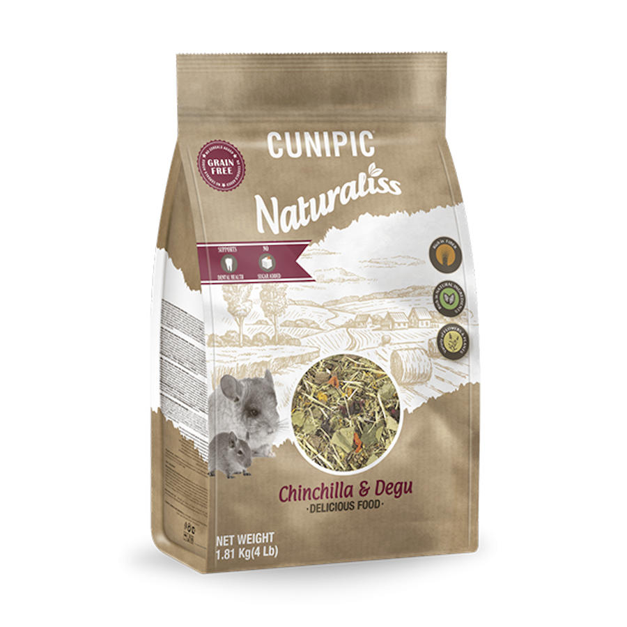 Feno Cunipic Naturaliss para chinchilas e degus