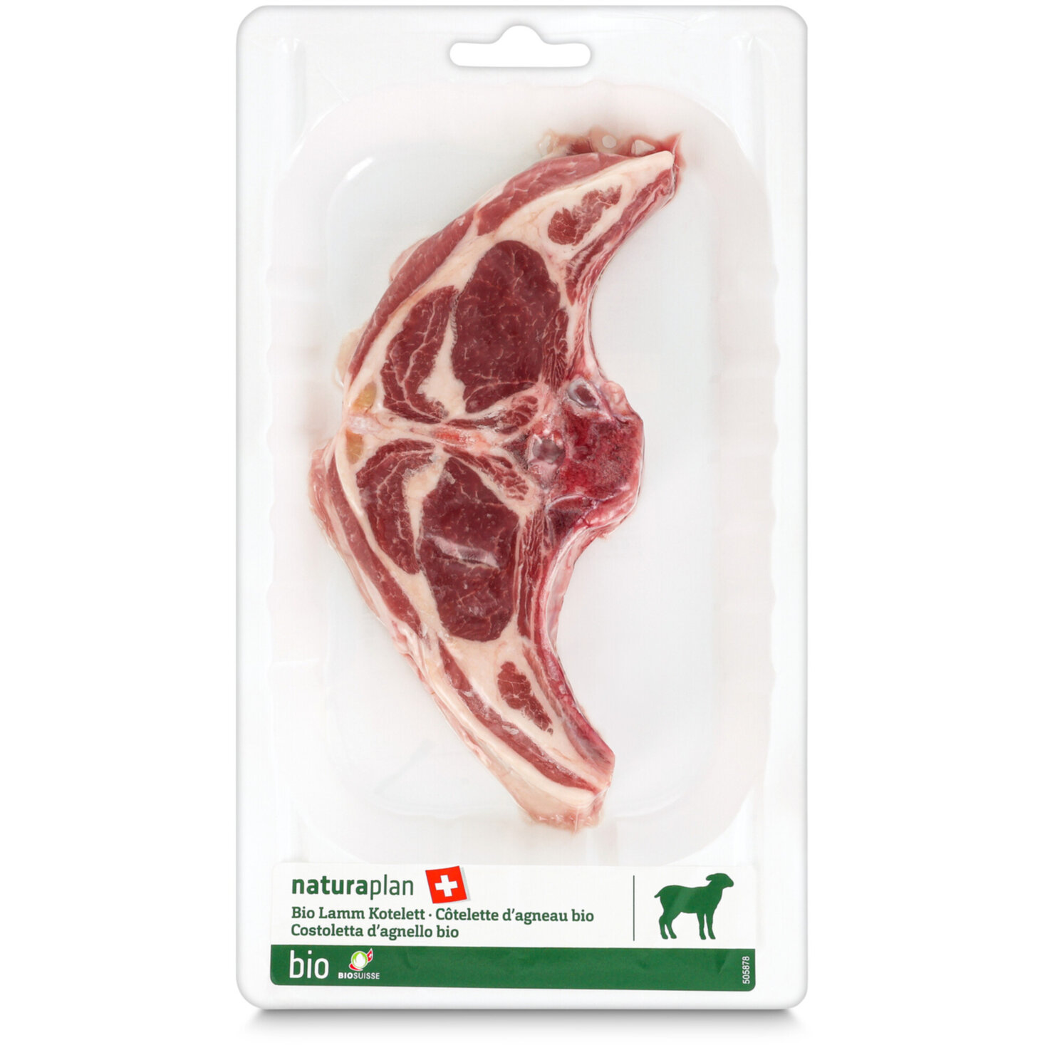 Naturaplan Bio Lammkotelett Butterfly ca. 150g