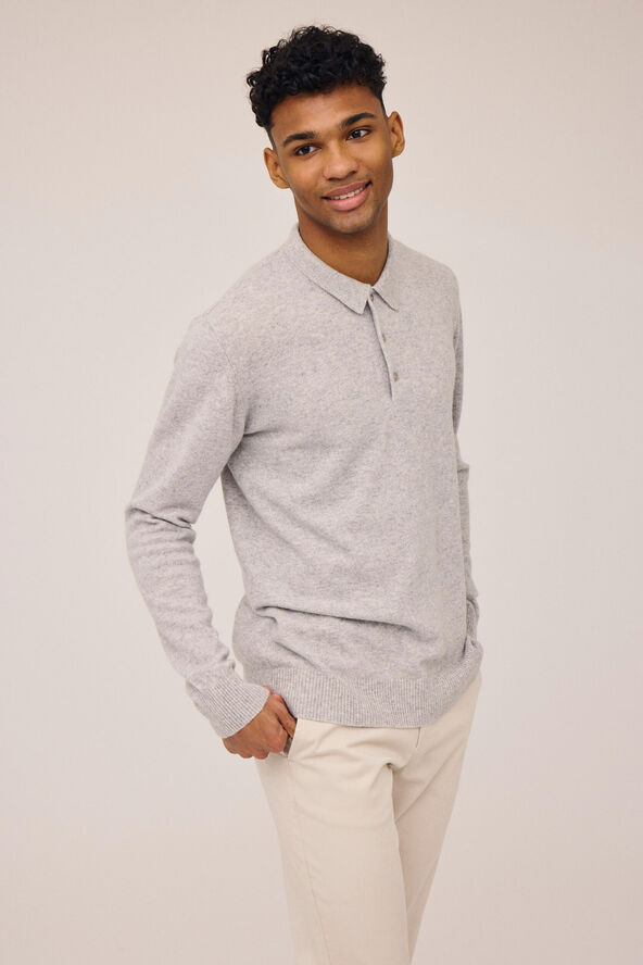 Magasin du Nord Collection Mads 4 - 100% Cashmere Light grey melange
