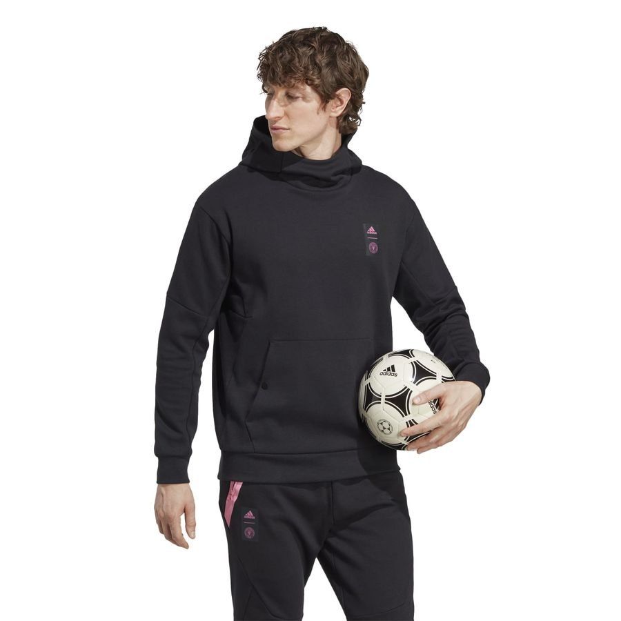 Inter Miami Sweat à Capuche Travel - Noir/Rose