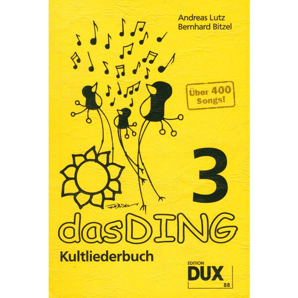 Edition Dux Das Ding 3 Kultliederbuch