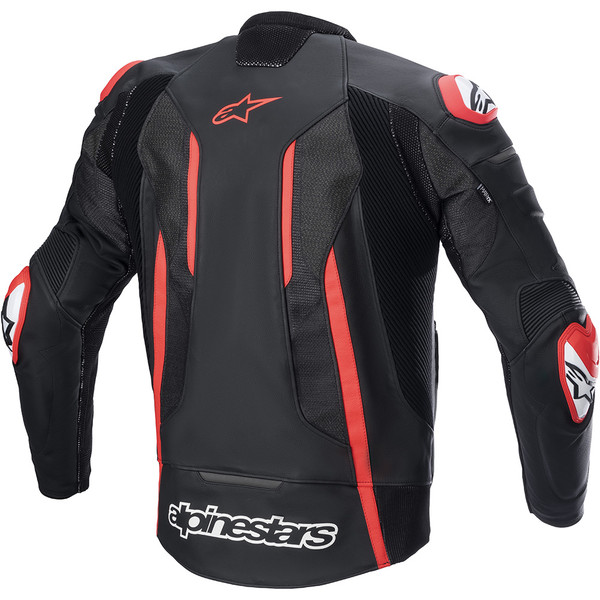 Alpinestars - Blouson Fusion Noir / Rouge fluo