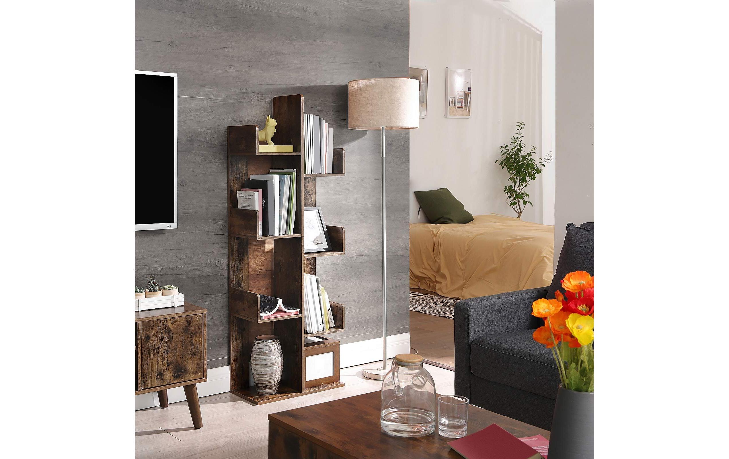 Regal im Baumform 50 x 140 cm, BraunOffenes Standregal
