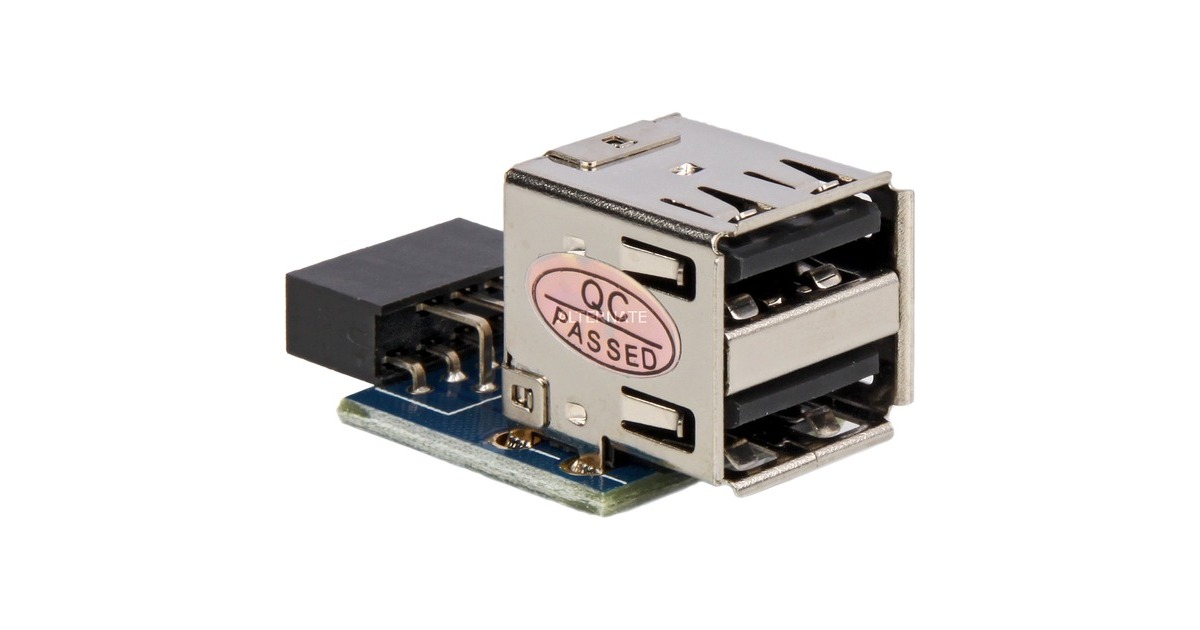 DeLOCKUSB Pinheader Bu > 2x USB2.0 adapter