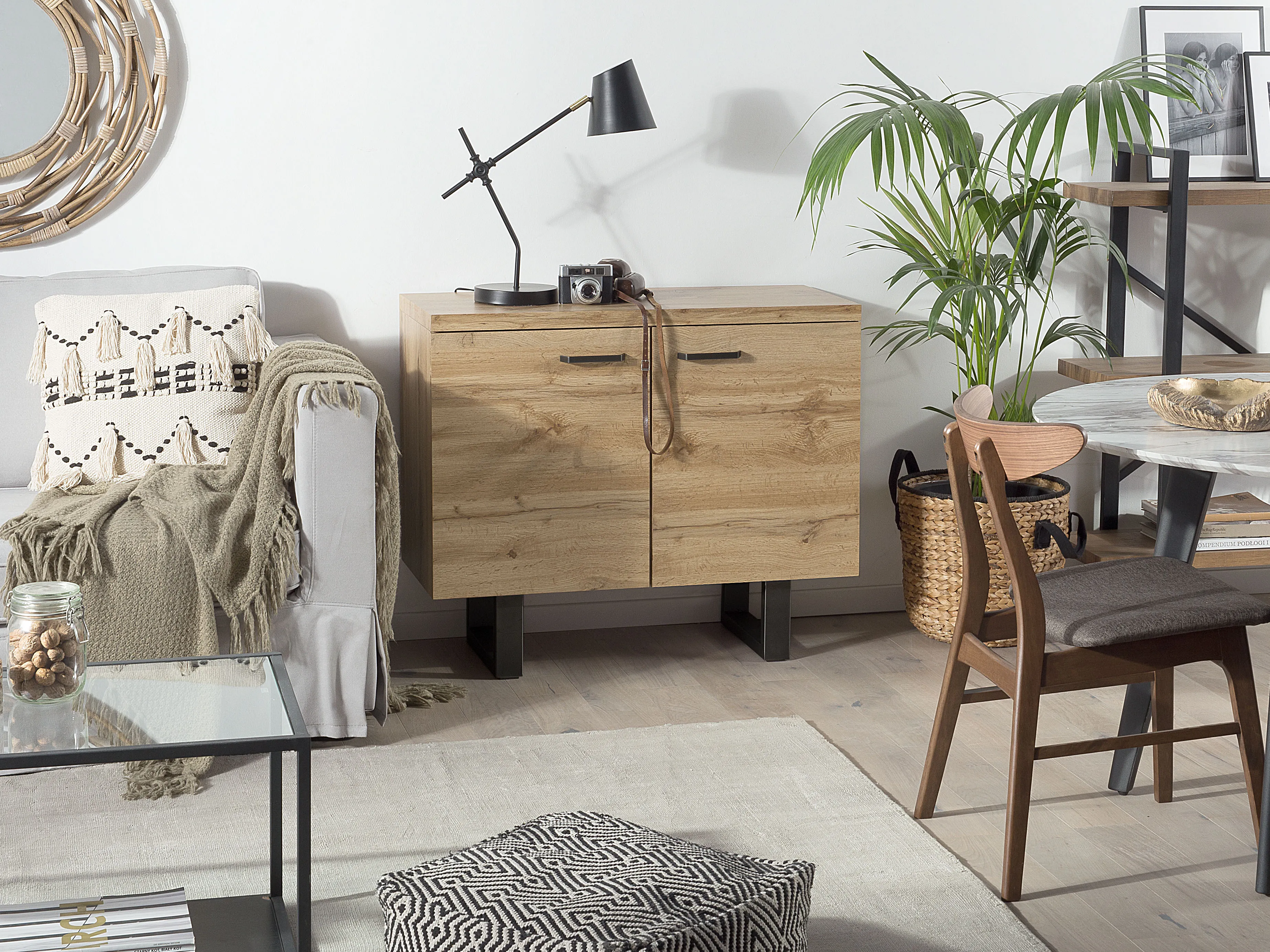 Kast TIMBER Lichtbruin