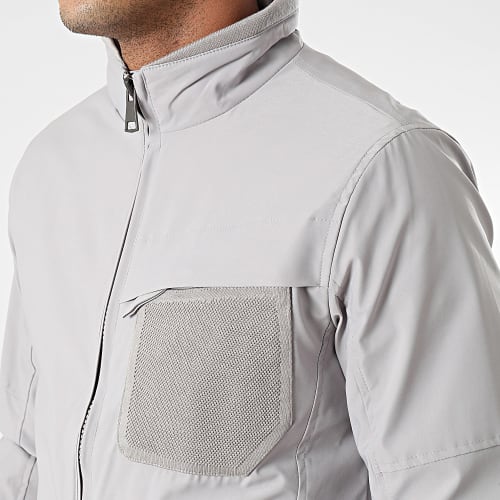 Ensemble Veste Et Pantalon Cargo Gris Clair