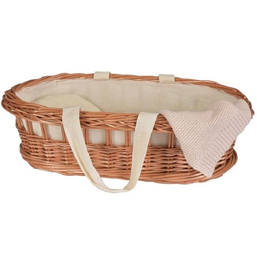 Egmont toys gevlochten poppenreiswieg - 40 cm