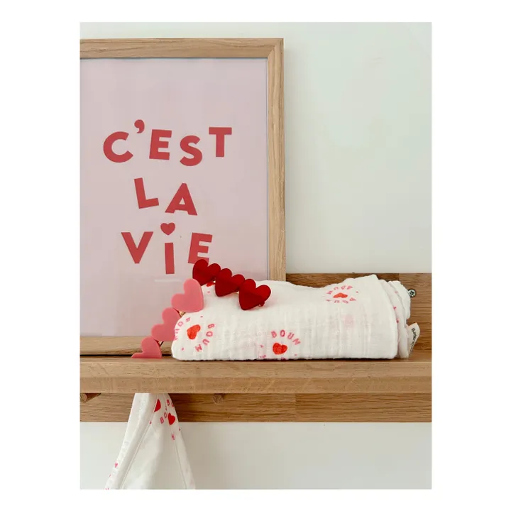 Rose in April Lange Bianca Boum Boum | Blanc
