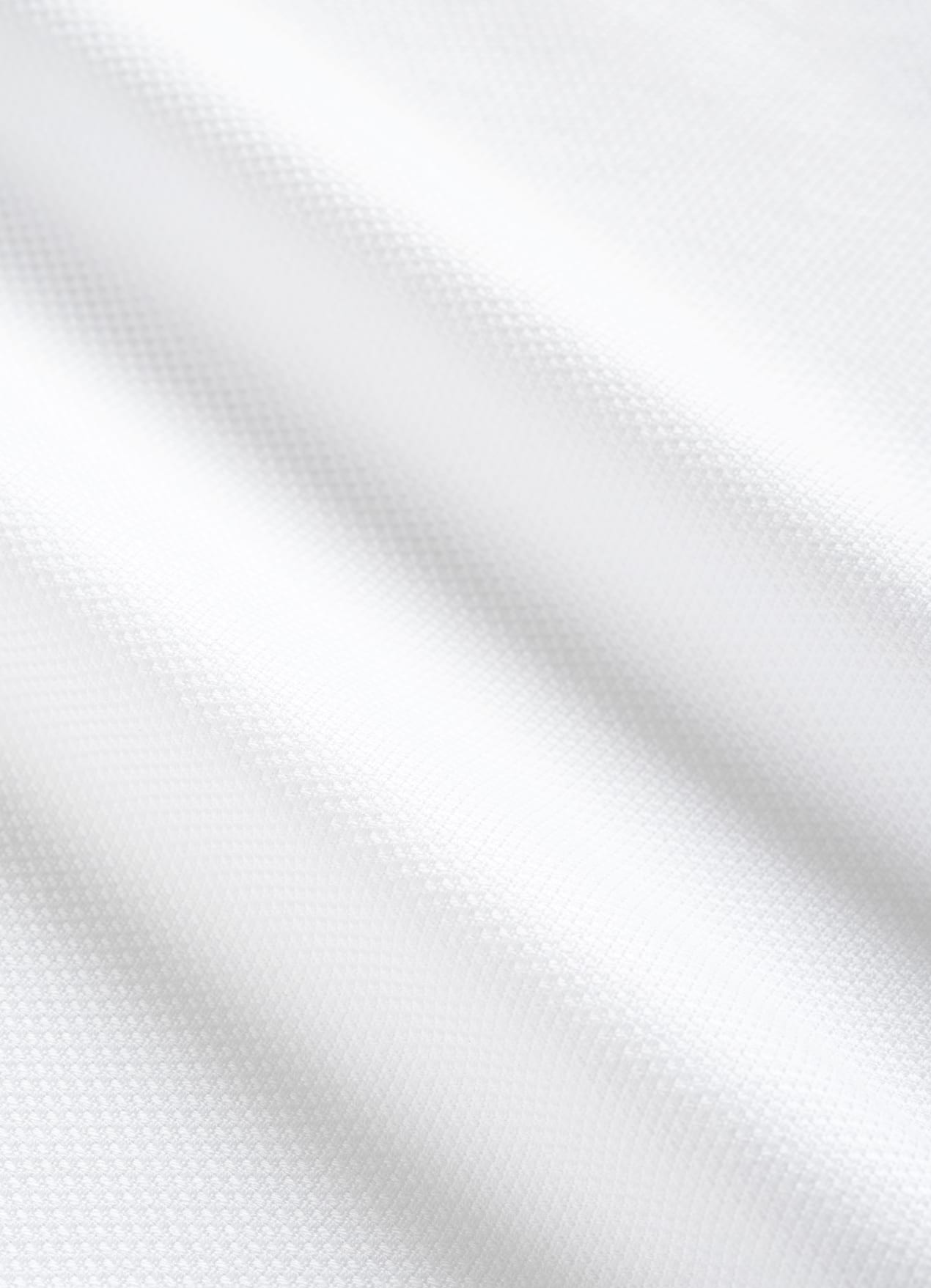 Chemise coupe ajustée en oxford royal blanche