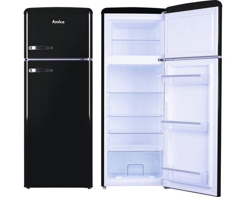 Amica KGC 15634 S koel-vriescombinatie, afmetingen (B x H x D): 55 x 144 x 61,5 cm, koelgedeelte: 162 l, vriesgedeelte: 44 l
