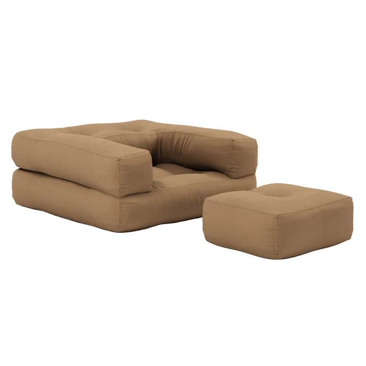Karup Design - Mini Cube Kinder-Futonsessel, mocca