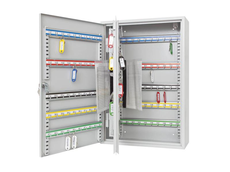 WEDO Schlüsselkasten mit Schlüsselöffnung, 200 Schlüssel Schlüsselschrank