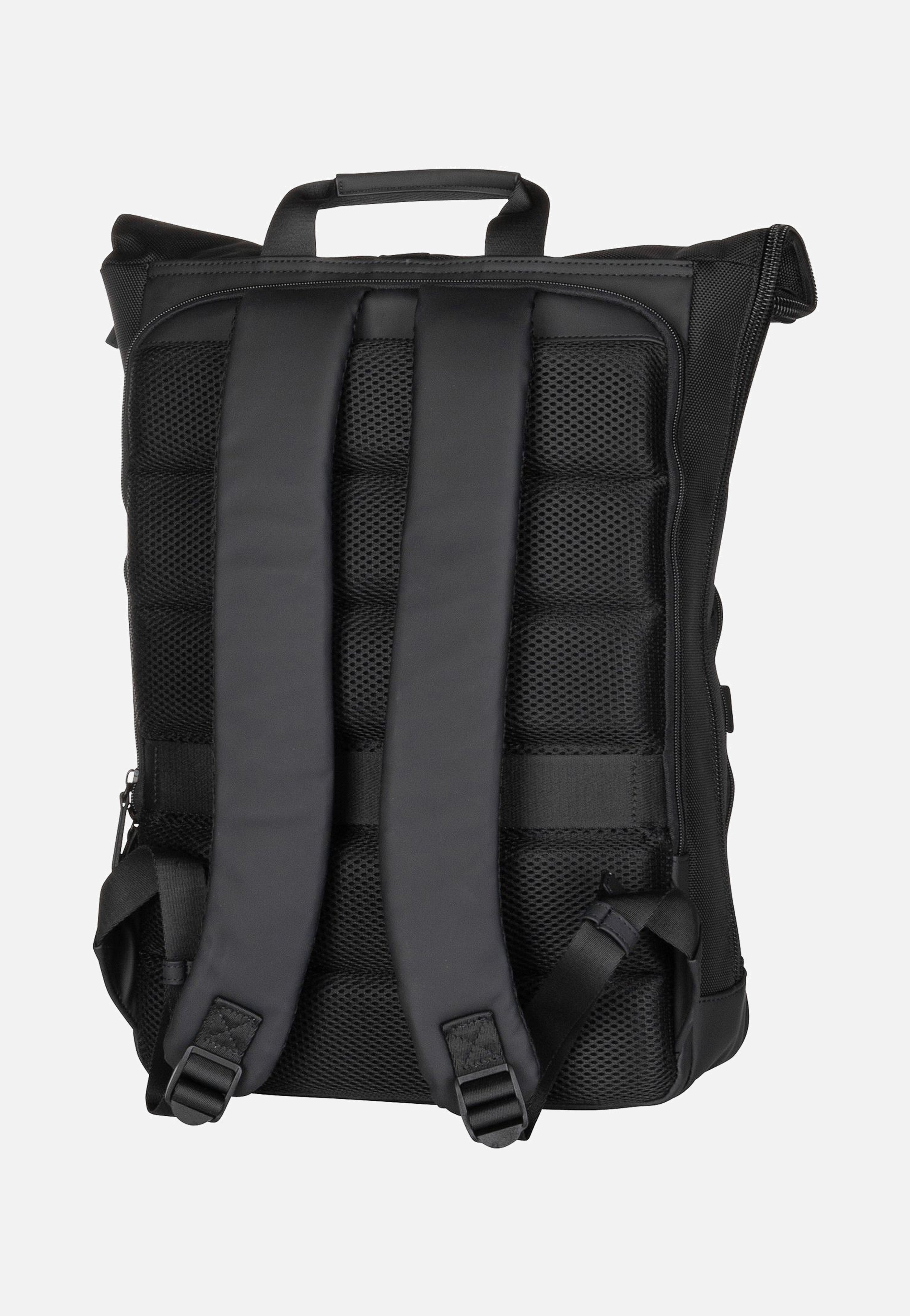 Balling Kurier 4015 Schwarz - Rolltop Rucksack