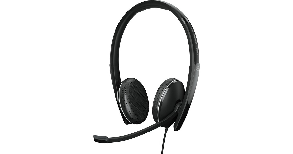 EPOSADAPT 165 USB-C II on-ear headset  (Zwart, Stereo, USB-C)