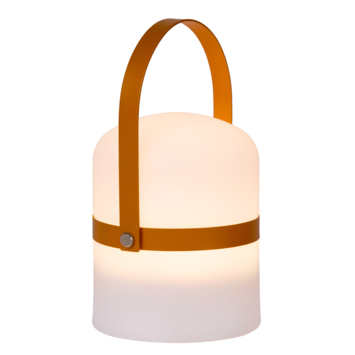 Lucide USB oplaadbare tafellamp Little Joe 0.3W bruin