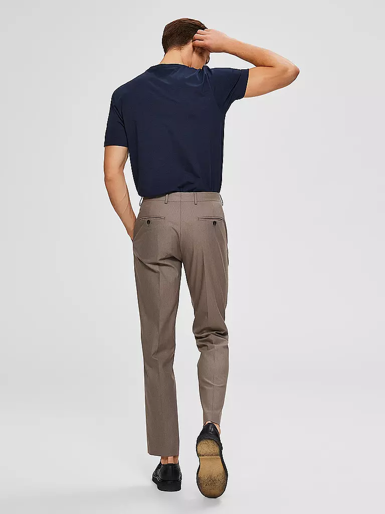 SELECTED T-Shirt SLHNEWPIMA blau