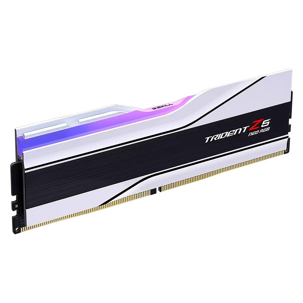 G.Skill Trident Z5 Neo RGB Series 64 Go (2x 32 Go) DDR5 6000 MHz CL30 - Blanc