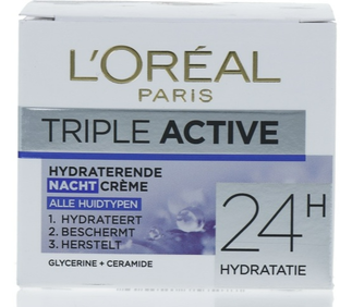 L'Oréal Paris Triple Active Nachtcreme 50ML
