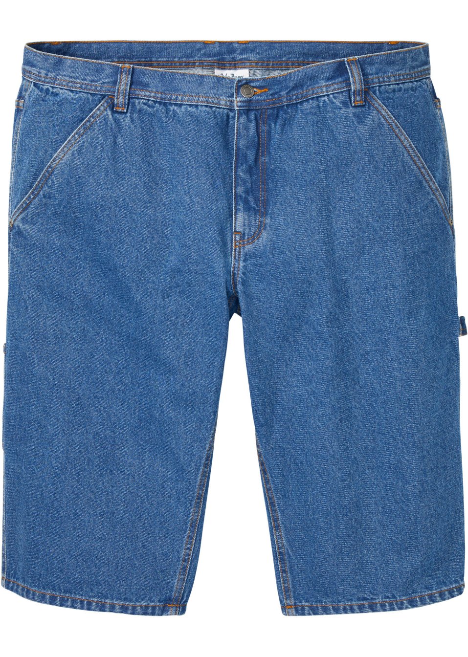 Bermuda long en jean, Loose Fit