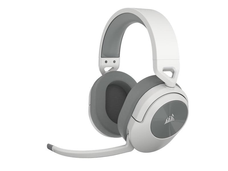 Corsair Headset HS55 Wireless Weiss Kabellosses Gaming Headset mit Surround Sound