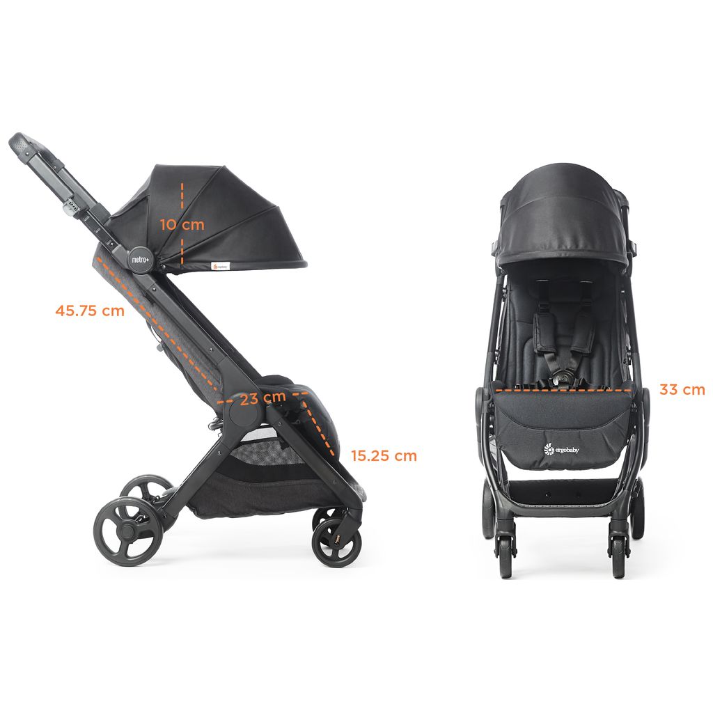 ergobabyergobaby   Metro+ Buggy grey