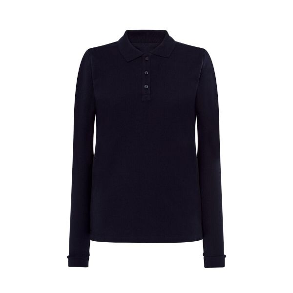 FYL Polo Manga Comprida Azul Marinho XS