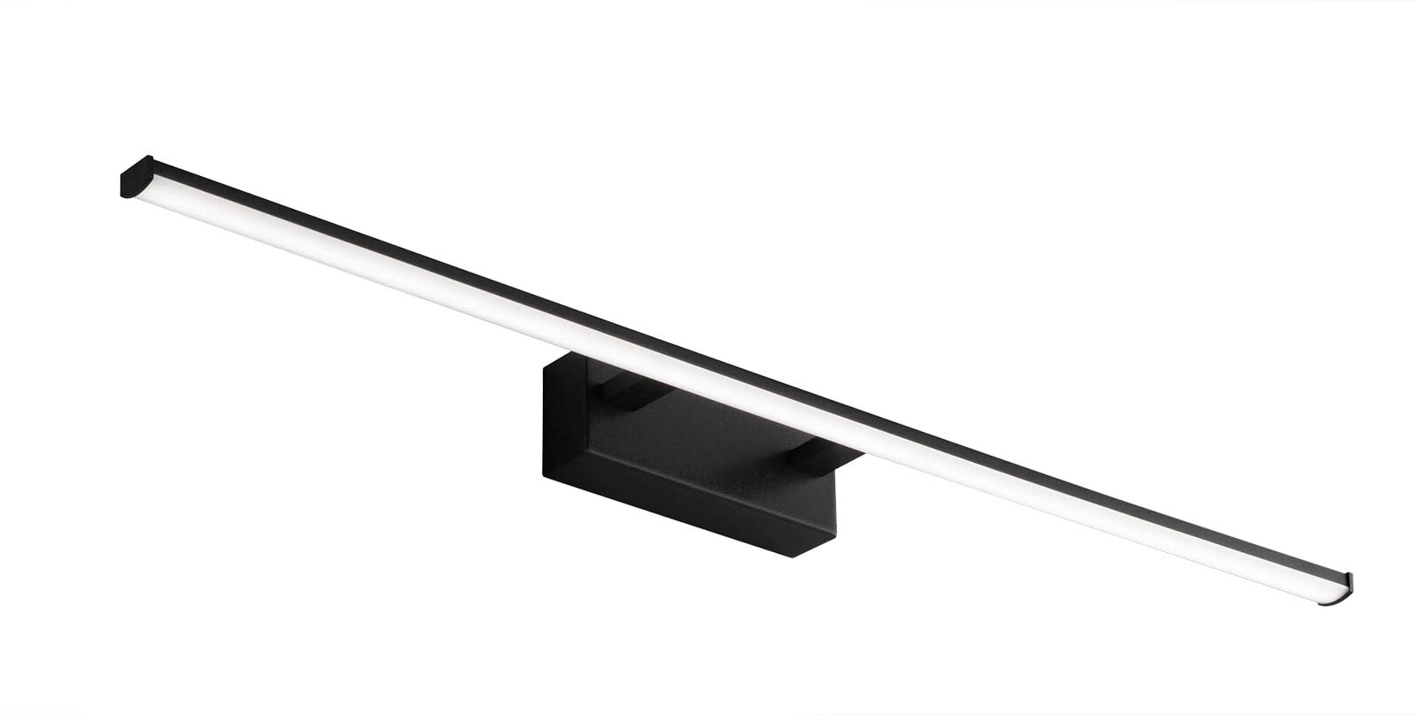 FABAS LUCE LED Spiegelleuchte NALA 75 cm schwarz