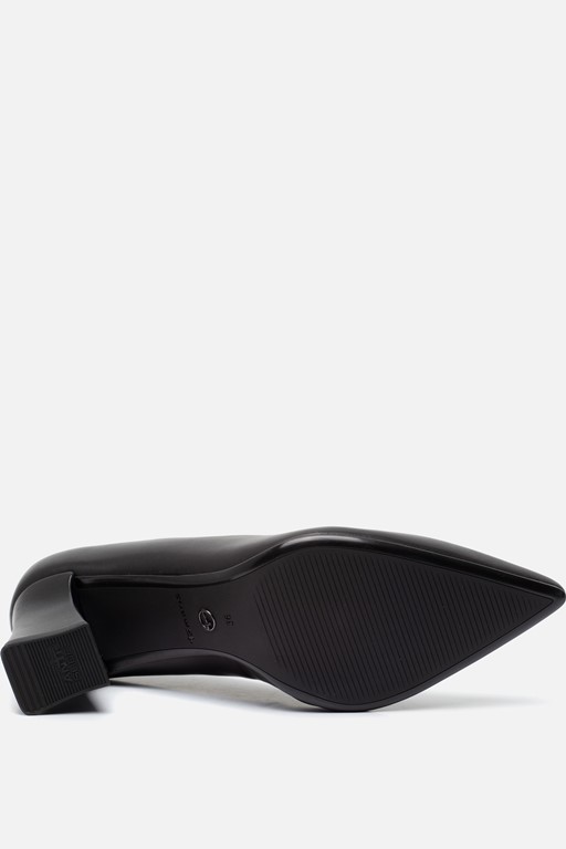 Tamaris Pumps zwart Leer