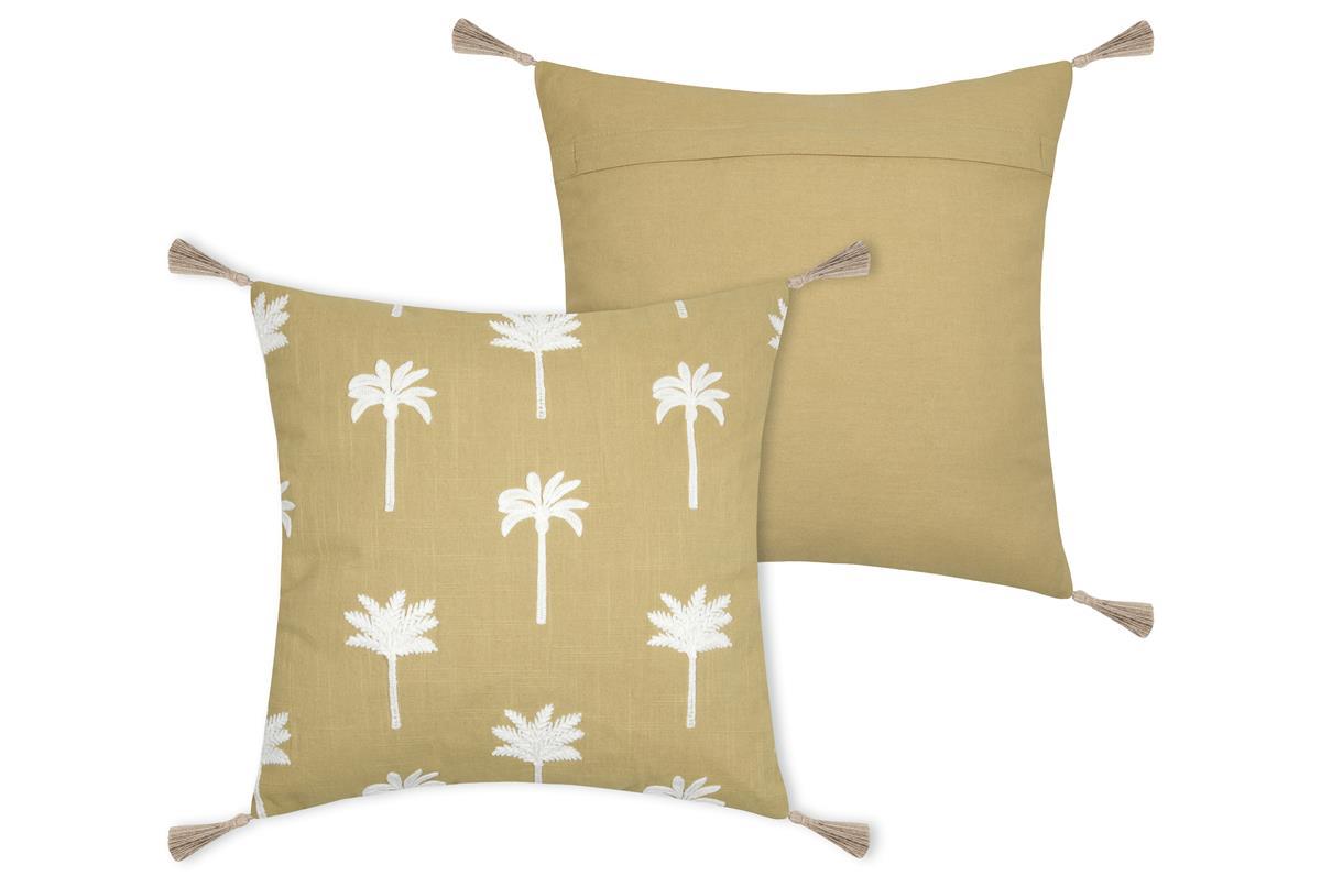 CASABLANCA COUSSIN 40X40CM MOUTARDE