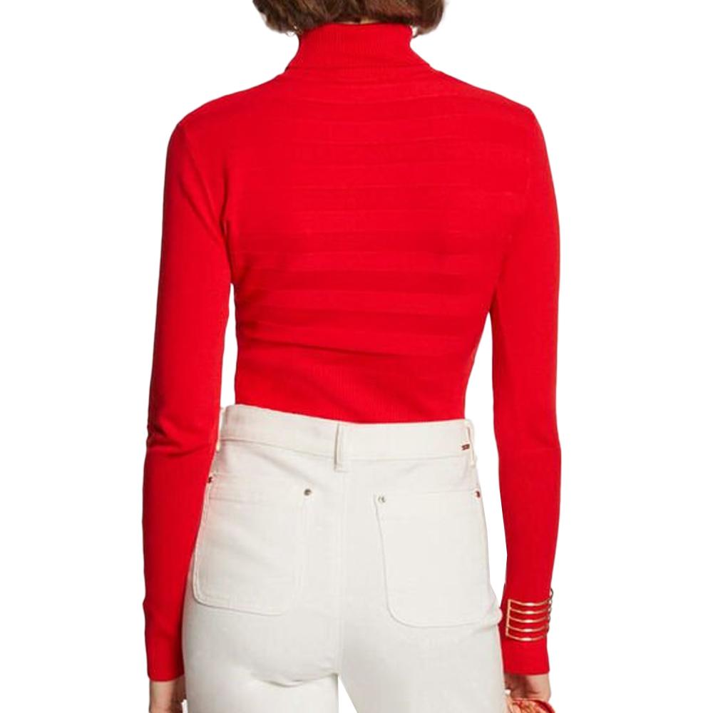 Morgan Pull Rouge Femme Morgan MENTOS