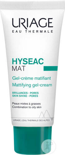Uriage Hyséac Mat Gel Crème Matifiant Tube 40ml