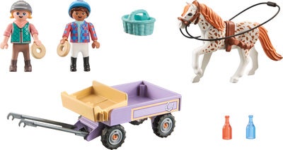 Playmobil 71496 Horses of Waterfall Byggesett Ponnivogn