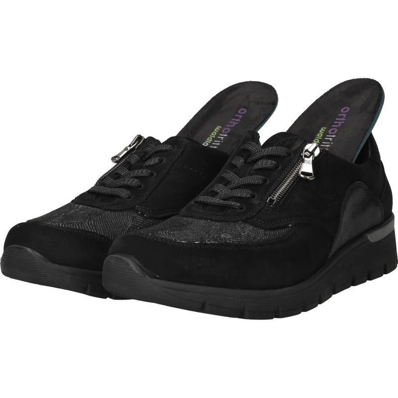 Waldlaufer Ramona Veterschoenen Zwart Dames