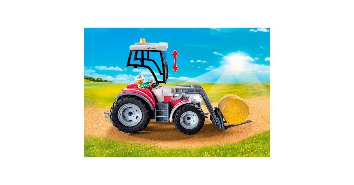 PLAYMOBIL Country - Grote tractor Constructiespeelgoed  (71305)