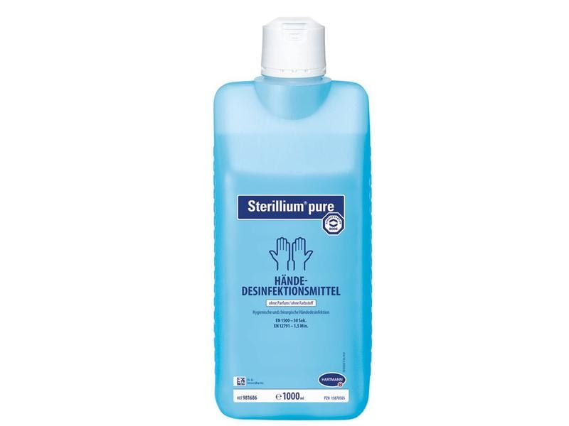 Sterillium Desinfektionsmittel Pure Hände 1 Liter Klassisches Desinfektionsmittel gegen Bakterien und Viren