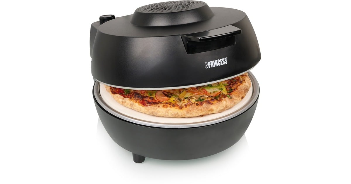PrincessPizza Oven pizzaoven  (Zwart)