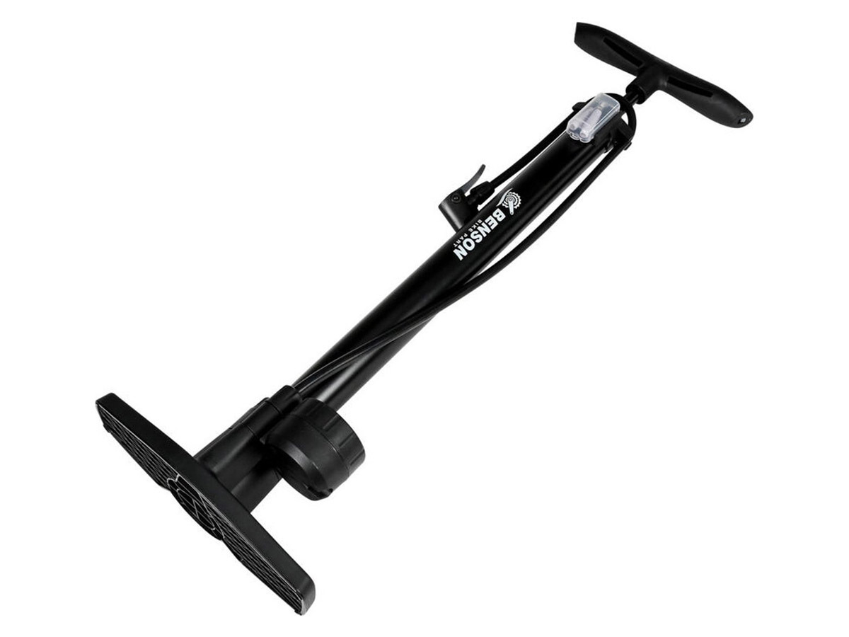 Benson fietspomp met manometer
