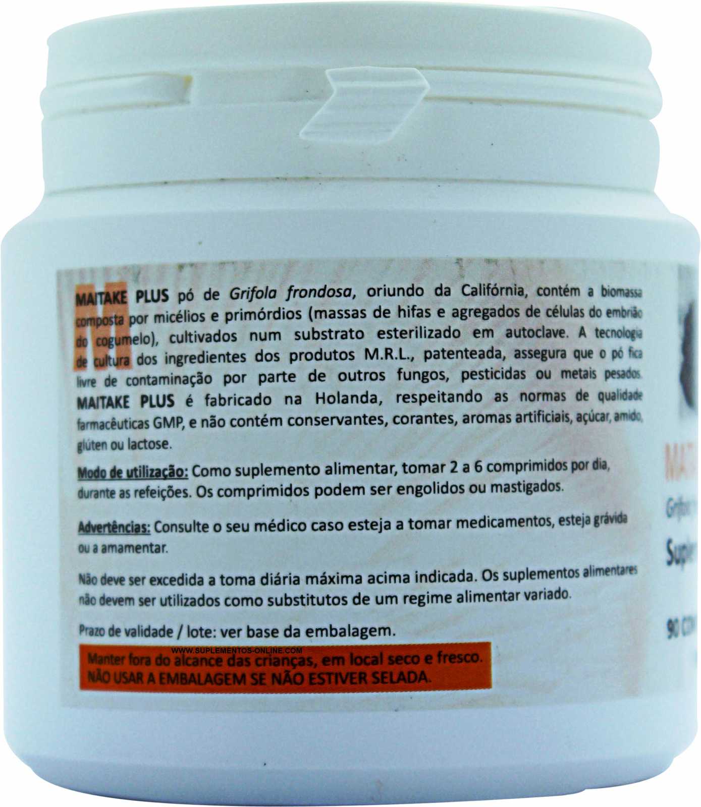 MRL Maitake Plus 90 Cápsulas