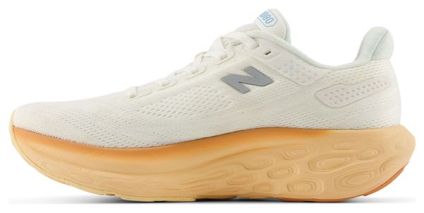 Chaussures Running New Balance Fresh Foam X 1080 v13 Blanc/Orange Femme