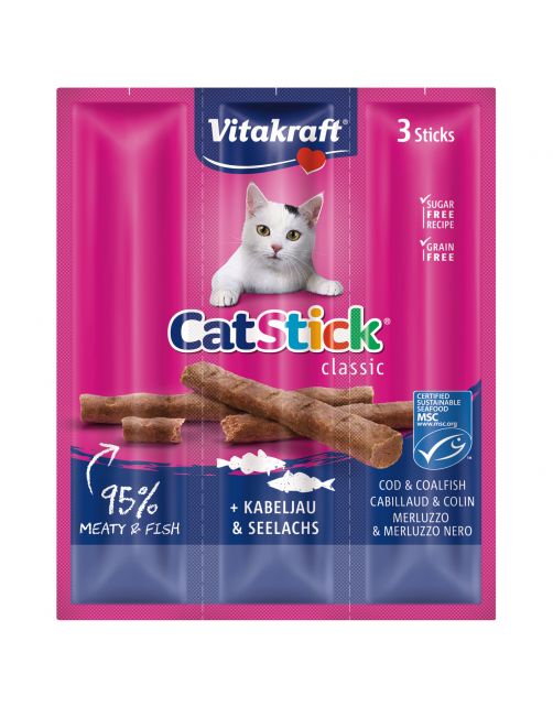 Vitakraft Cat-Stick Mini 3 stuks - Kattensnack