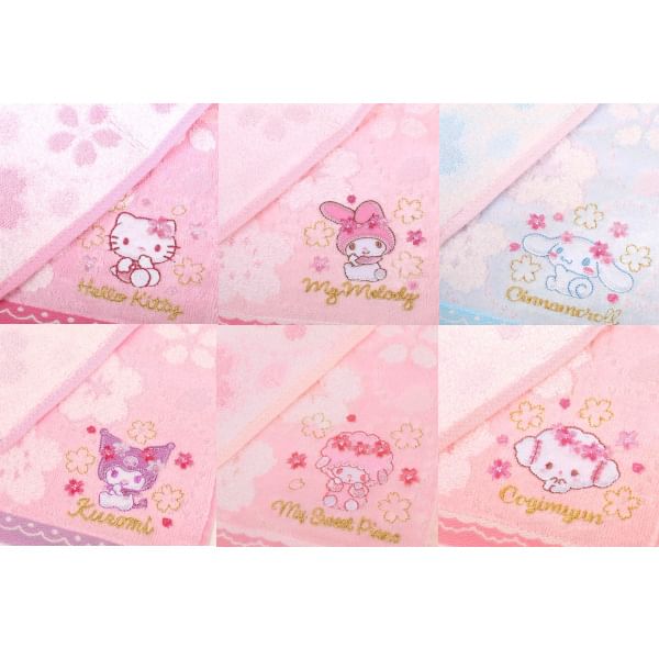 Sanrio - Sanrio Characters Sakura Series Handdoek
